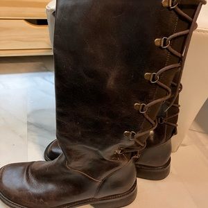 Womens leather boots